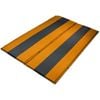 Double Self Inflating Mattress Sleeping Mat Air Bed Camping Hiking Joinable - Orange