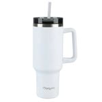 Marquee 1.2L Stainless Steel Insulated Tumbler - White