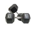 Morgan Rubber Hex Dumbbells - Pair [30kg]