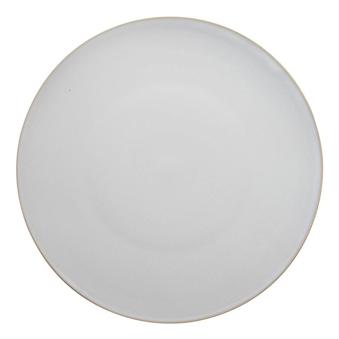 Ecology 29cm Circa Dinner Plate Food/Salad Platter Stoneware - Chalk