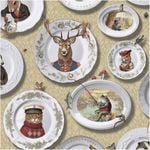 Tales of the Manor Ochre, Wallpaper 10.05m x 53cm Wallpaper Boutique