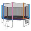 Everfit 16FT Kids Trampoline with Enclosure Net Storage Bag Outdoor Rebounder 150KG Capacity