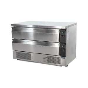 Polar U-series 2 Drawer Counter Fridge Freezer 6xgn - Under Bench Freezers (da997-a)