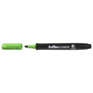 Artline Supreme 2.5mm Chisel Tip Marker 12pcs (Green)
