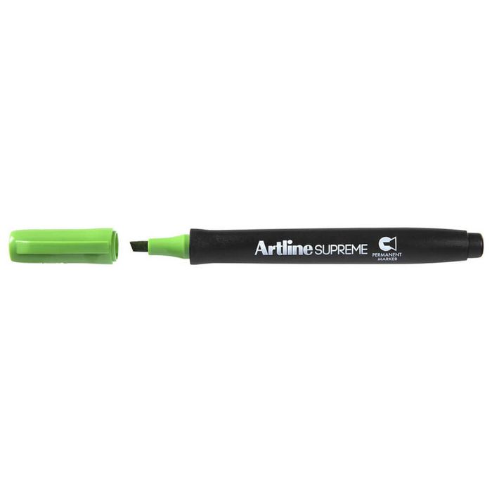 Artline Supreme 2.5mm Chisel Tip Marker 12pcs (Green)