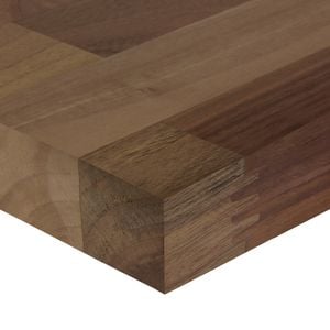 Think Benchtops 3600 x 900 x 32mm European Walnut Timber Modular Benchtop