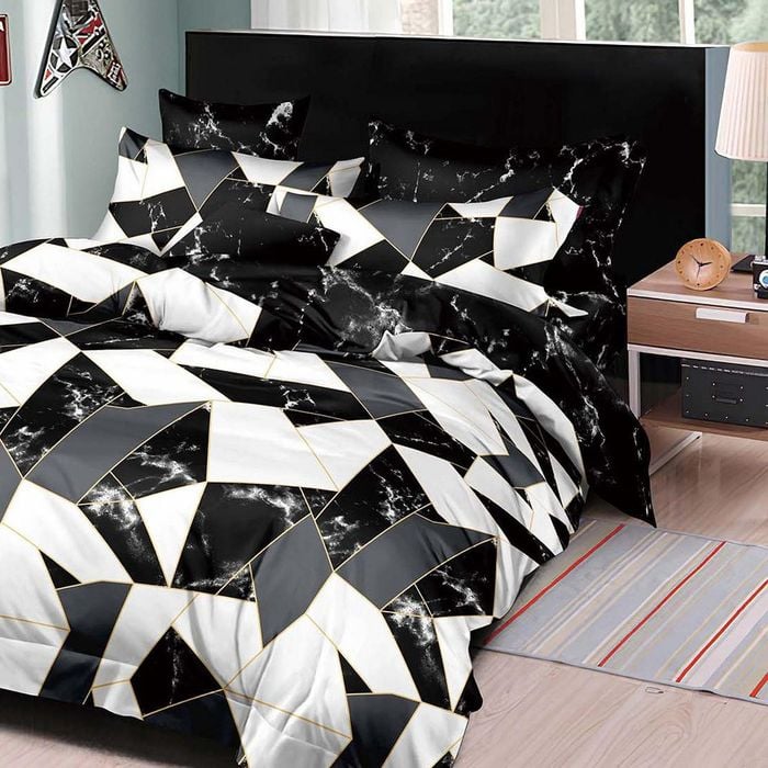 Fabric Fantastic Makoto Super King Size Quilt/doona/duvet Cover Set