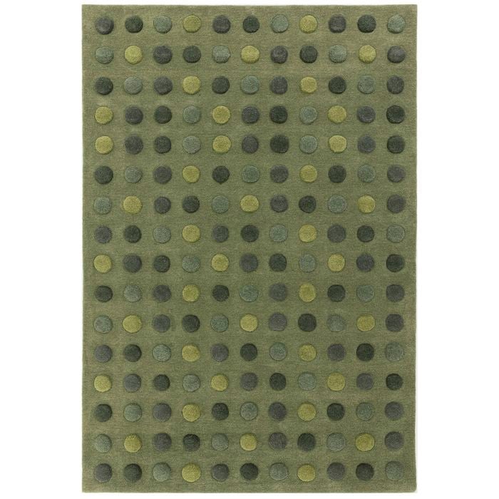 Asiatic Dotty Green 230x160cm Rug