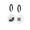 Pawview Smart Airtag Holder, Qr Code Collar Holder For Cats And Dogs - White