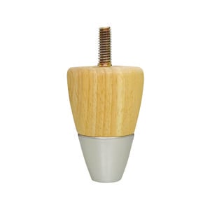 Adoored 80mm Paint Base Lacquered Top Round Cabinet Leg