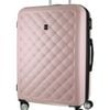 Pierre Cardin 4 Wheel Large Hard-shell Tsa Lock Travel Luggage 80cm Rose