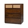 Sharon Tallboy 5 Chest of Drawers Solid Rubber Wood Bed Storage Cabinet