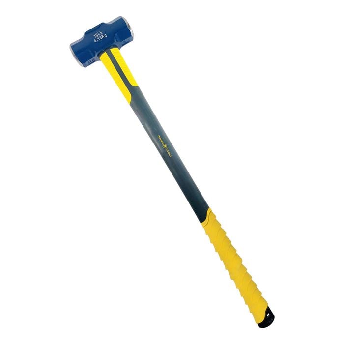 Mumme Tools 10lb (4.5kg) Sledge Hammer with Fibreglass Handle