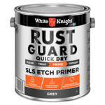 White Knight 4L Grey Rust Guard Quick Dry SLS Etch Primer Paint