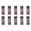 10x Wilson Rigged to Jig Rig 3 Hook Squid Style Jig Fully UV Active - Colour #1