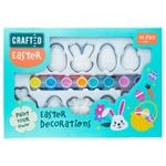 Crafted Paint Your Own Easter Plaster Decorations - 10 Pack
