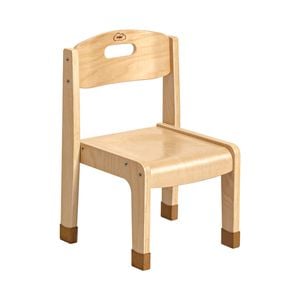Jooyes Goteborg Kids Stackable Chairs - H30cm - Original wood colour | 35cm | Kids Chair