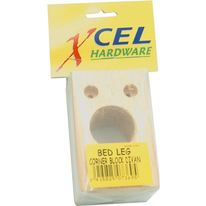 Xcel Bed Leg Corner Block Divan BedBlockd