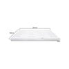 Memory Foam Mattress Topper with Bamboo Cover - King