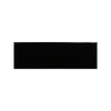 Johnson Tiles 100 x 300mm 1.2m² Black Gloss Tile - 40 Pack