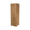 Lugna 2048 x 600 x 580mm Cove 3 Shelf 4 Drawers Left Hinged Door Storage Cabinet