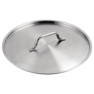 Vogue Saucepan Lid Heavy Duty Stainless Steel M952 320mm Professional Commercial Kitchen Cookware