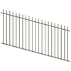 ProtectorAl 1201-2400W x 1200H Pale Eucalypt Radiator Pool Fence Panel Raked Up to 15º