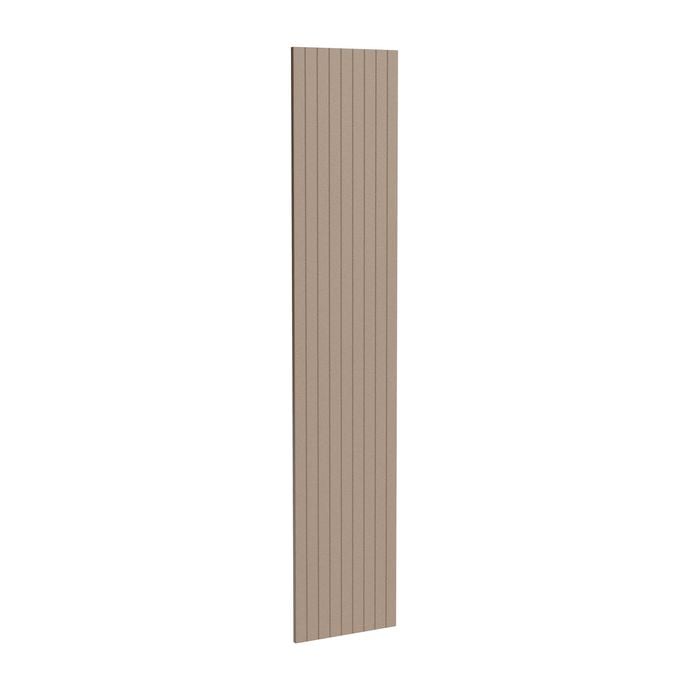 Kaboodle 450mm Raw Board V-Groove Tall Pantry Door
