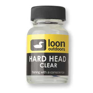 Loon Outdoors Hard Head Cement Clear Fly Finish Dressing Fly Fishing