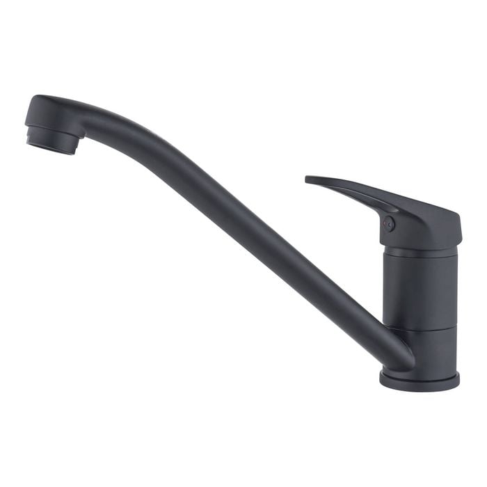 Estilo 35mm Black Matte Serena Lever Sink Mixer