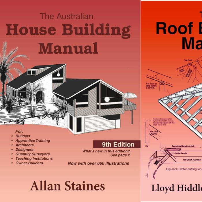2-Pack: Allan Staines House Building Manual + Roof Building Manual