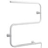 Estilo 45W 3 Bar S-Shape White Heated Towel Rail