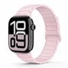 Tough On Magnetic Silicone Band for Apple Watch 42mm/44mm/45mm/46mm/49mm Pink