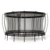 VULY Thunder 2 Jumbo 17.5ft Springless Trampoline with Enclosure - Round Kids Trampolines Bundle With Shade Cover Pro
