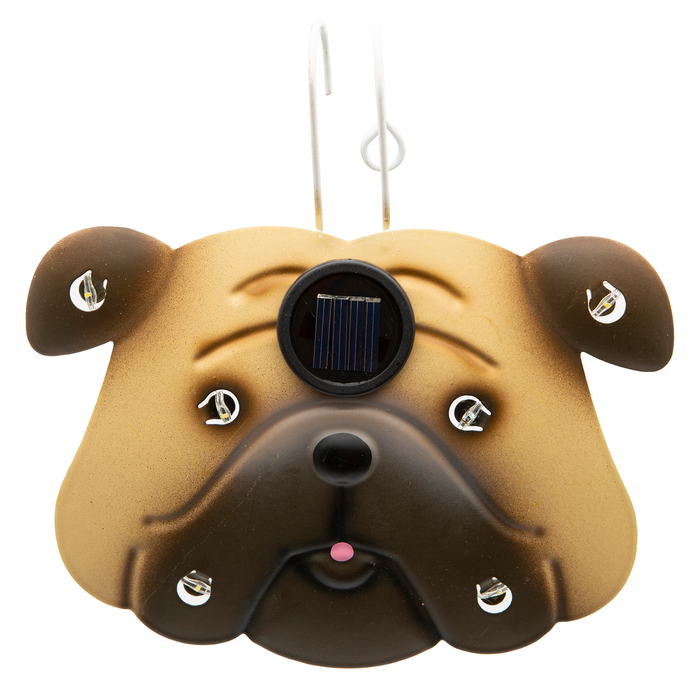 Click Pug Metal Solar Hanging Light 