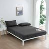 Dreamaker Micro Flannel Combo Fitted Sheet Set Charcoal King Single