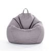 Catzon Bean Bag Chair Cover (No Filler) Linen Washable-DarkGrey(XL)