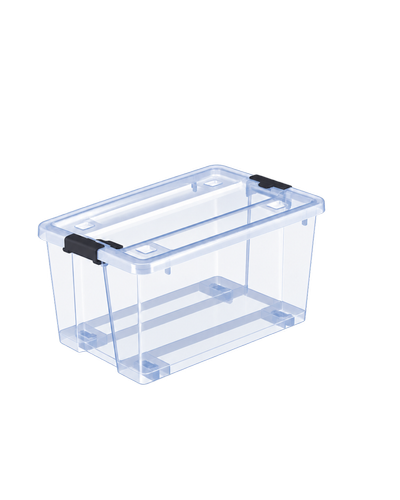 All Set 50L Clear Modular Storage Container