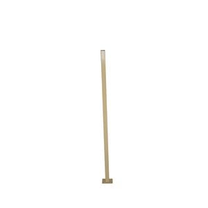 ProtectorAl 50 x 50 x 1300mm Primrose Flanged Fence Post With Cap