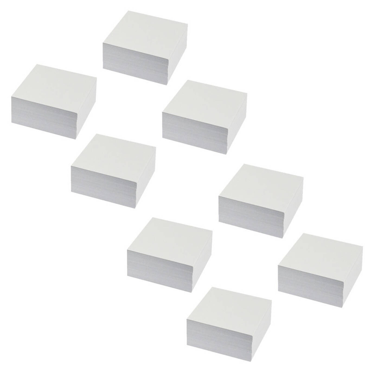 Esselte 4000 Sheets Memo Cube Paper/notes Refill 95 X 95mm Work ...