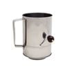 Cuisena Stainless Steel 5-Cup 1.25L Flour Sifter w/ Crank Handle - Silver