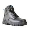 Bata Industrials Black Saturn Leather Lace-Up Safety Boot - Size 9.5