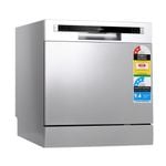 Devanti Benchtop Dishwasher 8 Place Settings Silver