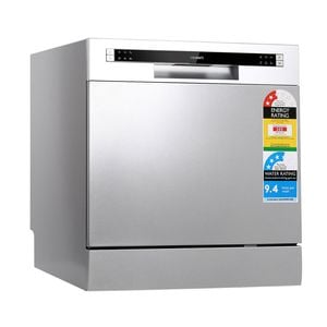 Devanti Benchtop Dishwasher 8 Place Settings Silver