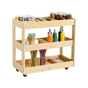 Jooyes Kids Art Craft Material Trolley - 80cm | Material Trolley | 76.5cm