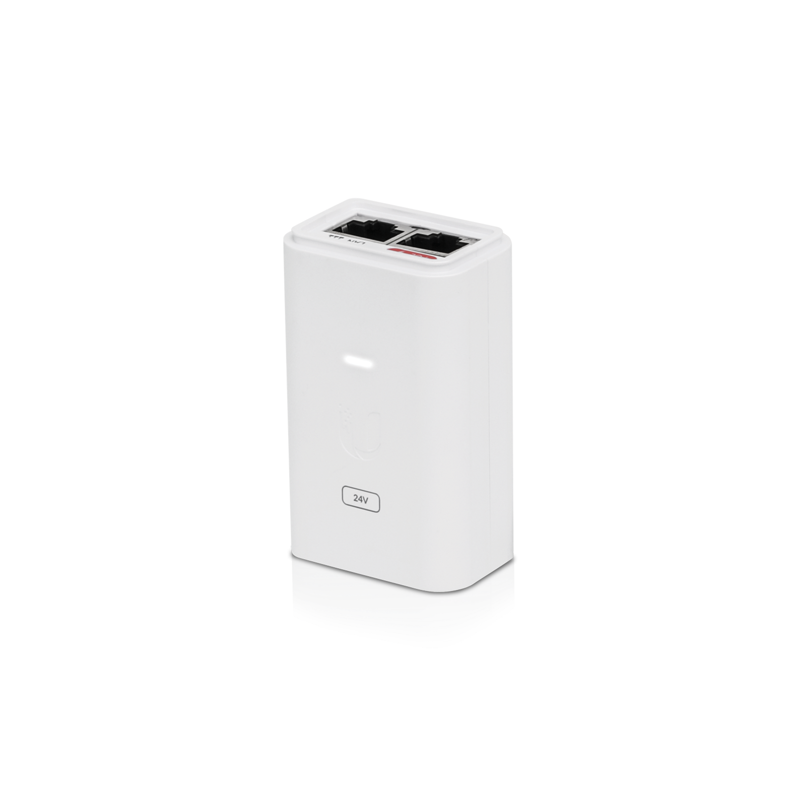 Ubiquiti POE Injector, 24VDC, 24W, Gigabit Ethernet, ESD protection & LED, Surge Clamping Protection,Maximum Surge Discharge product image