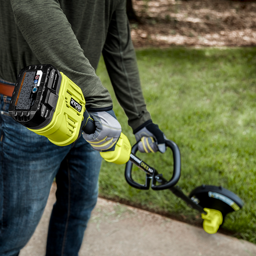 Ryobi One 18V HP 28 33cm 4.0Ah Brushless Cordless Line Trimmer Kit