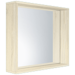 Cibo 600 x 600mm Coast Veneer Fresh Frame Mirror