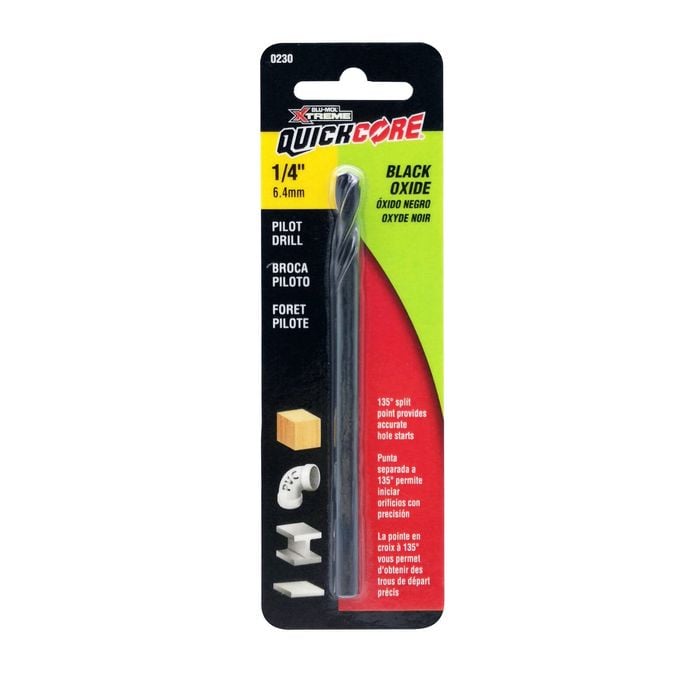 Blu-Mol 6mm Black Pilot Drill Bit BLXQC0230