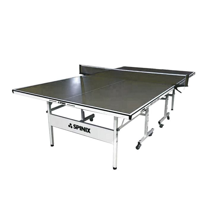 Leaf Living Spinix 19mm Indoor Blue&black Top Foldable Solo Play Table Tennis Pingpong Table-bats Balls Net